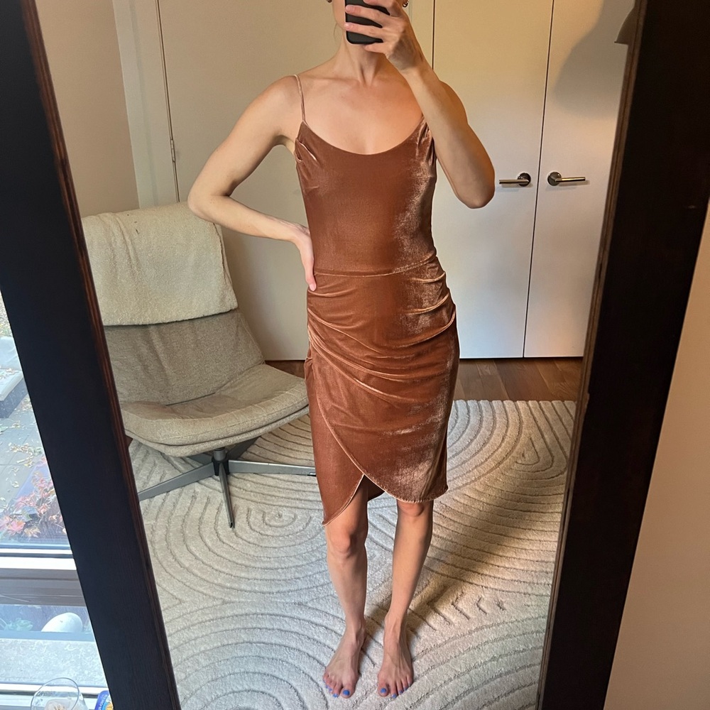 Vatanika velvet dress, size Small